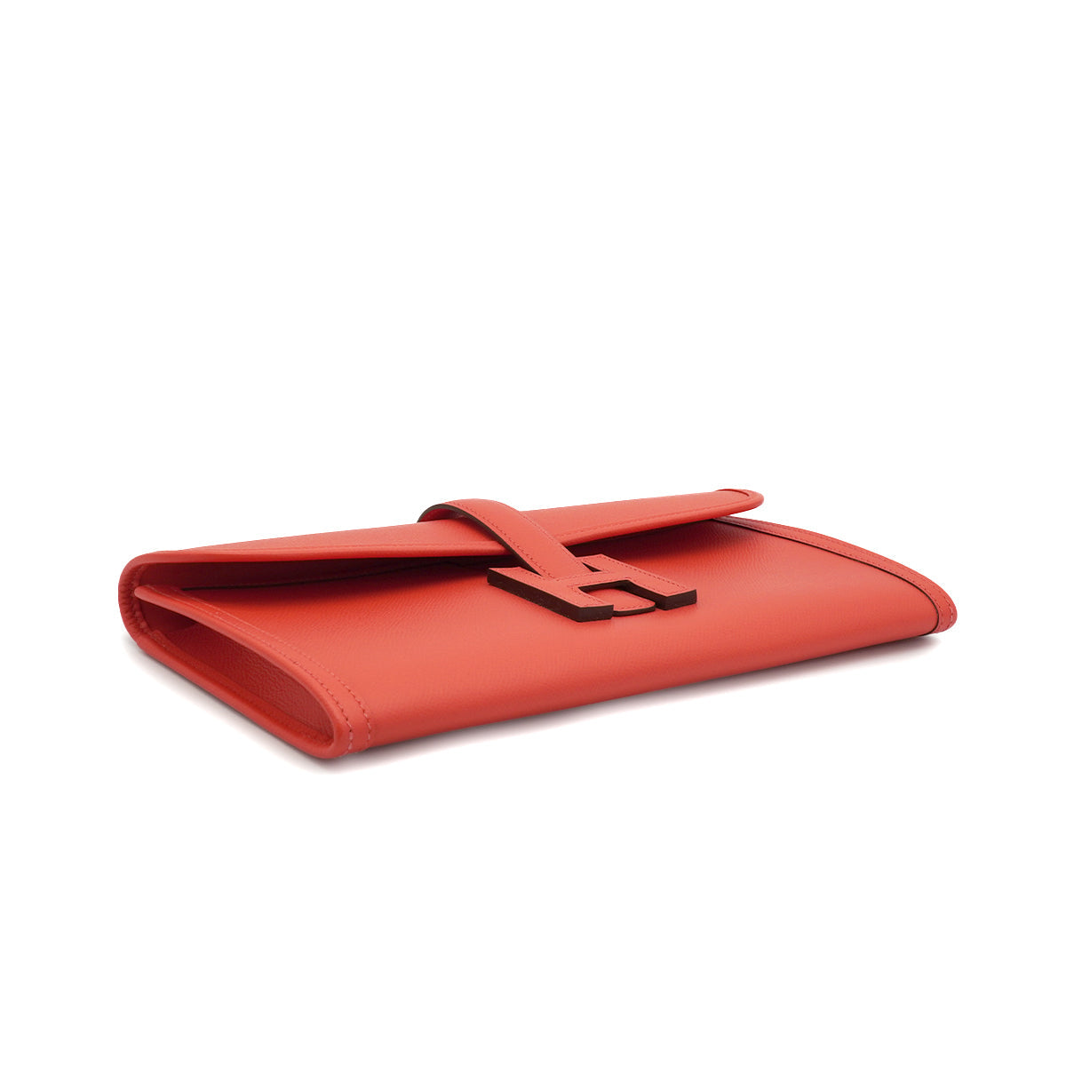 HERMES JIGE ELAN 29 ROSE JAIPUR EPSOM CLUTCH BAG 2017 A STAMP 90337653