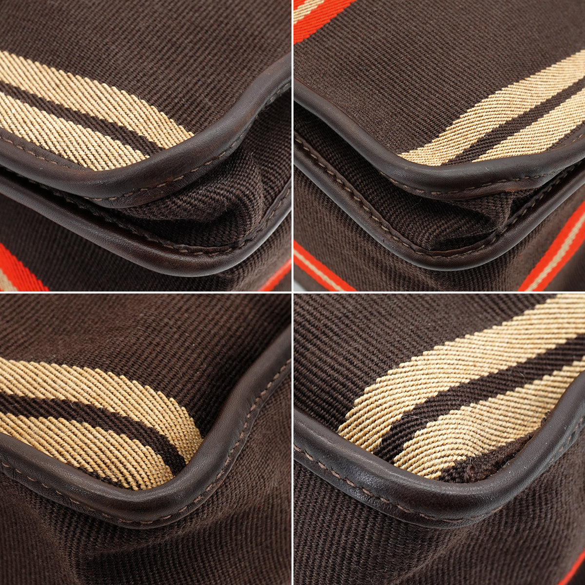 HERMES JUMPING CABAS EBENE TOILE CASAQUE EVERCALF TOTE BAG 2007 SQUARE K PALLADIUM HARDWARE 90346871