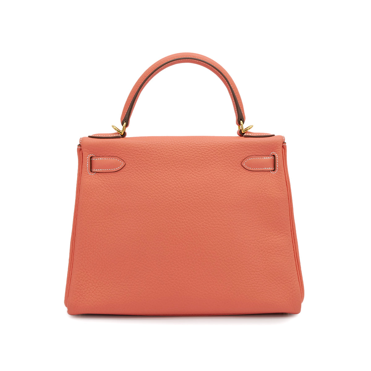 HERMES KELLY 28 RETOURNE FLAMINGO TOGO 2013 SQUARE Q GOLD HARDWARE 90312931