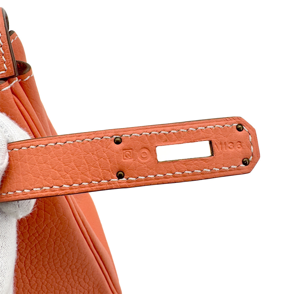 HERMES KELLY 28 RETOURNE FLAMINGO TOGO 2013 SQUARE Q GOLD HARDWARE 90312931