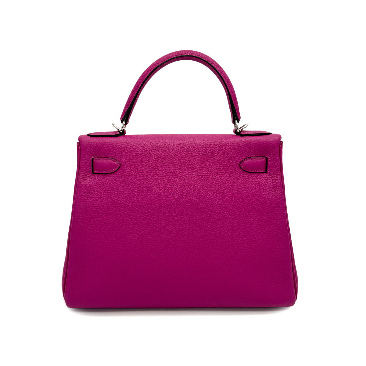 HERMES KELLY 28 RETOURNE ROSE PURPLE TOGO 2017 A STAMP PALLADIUM HARDWARE 90318751