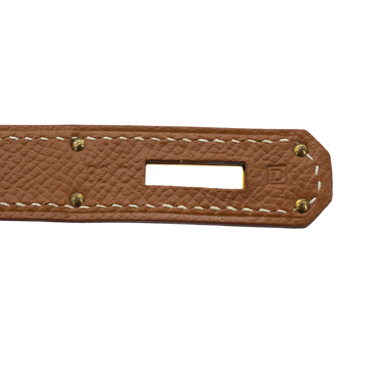 HERMES KELLY 32 RETOURNE GOLD COURCHEVEL HAND SHOULDER BAG 2000 SQUARE D GOLD HARDWARE 90331848