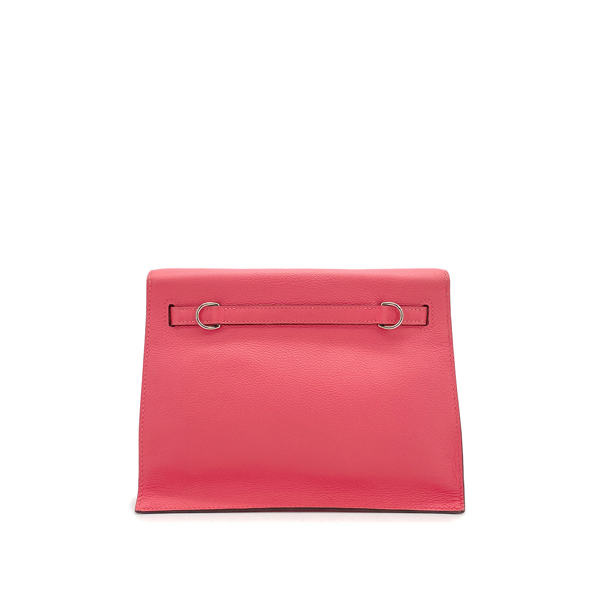 HERMES KELLY DANCE 2 ROSE AZALEE EVERCOLOR SHOULDER BAG 2019 D STAMP PALLADIUM HARDWARE 90326718