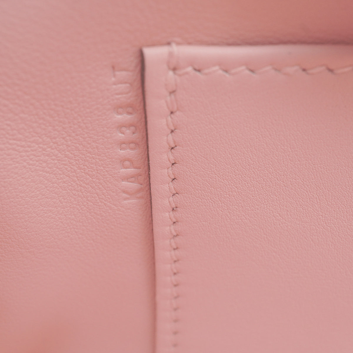HERMES KELLY POCHETTE ROSE SAKURA VEAU SWIFT HAND BAG 2025 K STAMP PALLADIUM HARDWARE 90331865