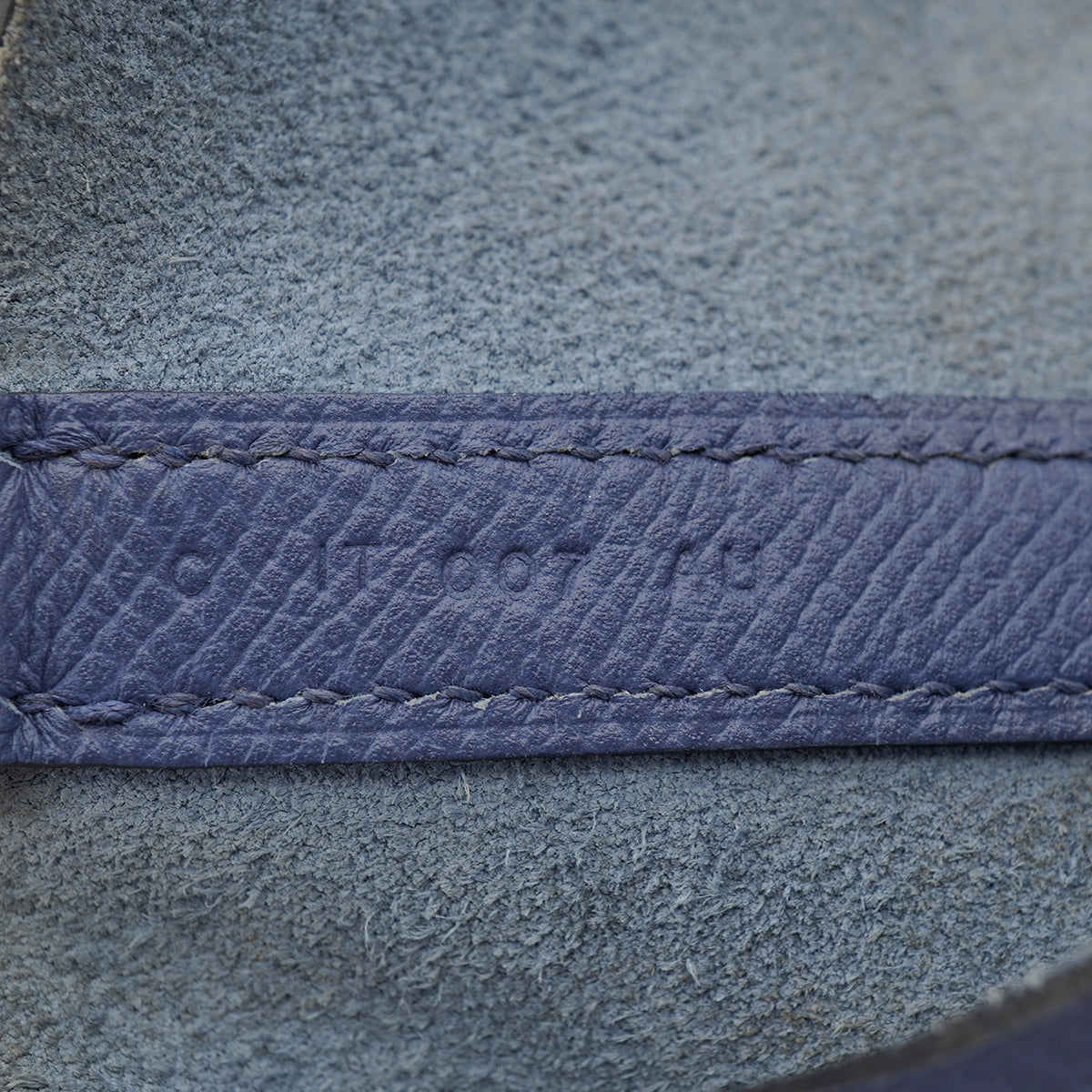 HERMES PICOTIN LOCK MM TRESSAGE DE CUIR BLEU BRIGHTON CAPUCINE BLEU SAPHIR VEAU EPSOM 2018 C STAMP 90333253