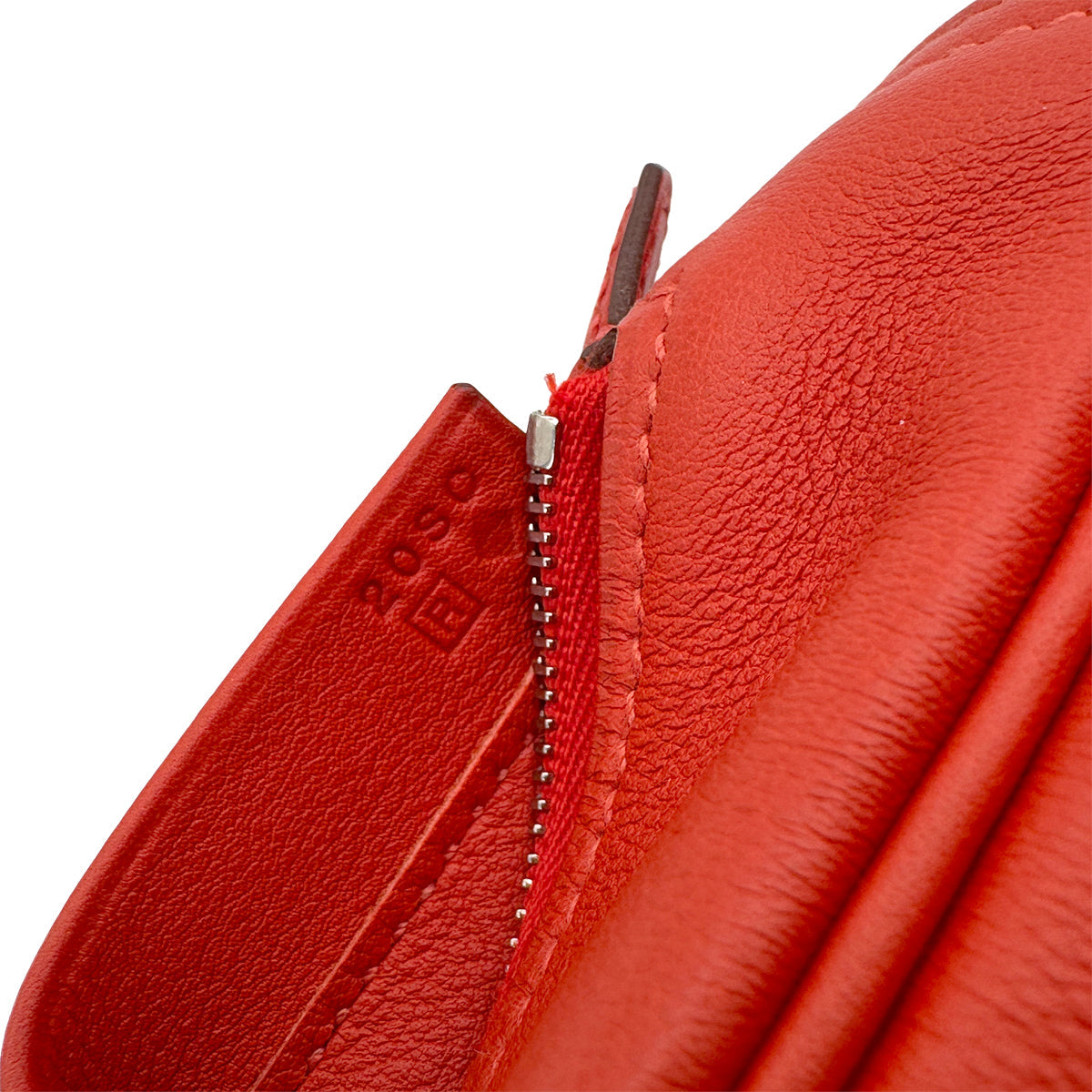 HERMES PLUME MINI CAPUCINE VEAU SWIFT HAND BAG 2014 SQUARE R PALLADIUM HARDWARE 90319918