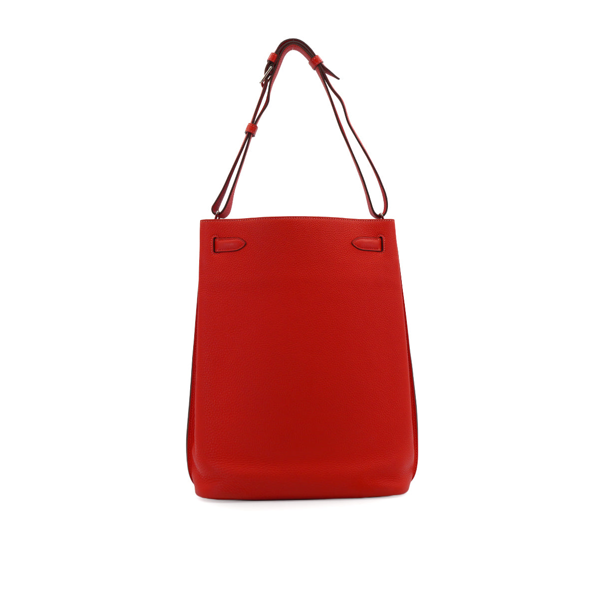HERMES SO KELLY 26 ROUGE PIVOINE TOGO SHOULDER BAG 2014 SQUARE R PALLADIUM HARDWARE 90335824