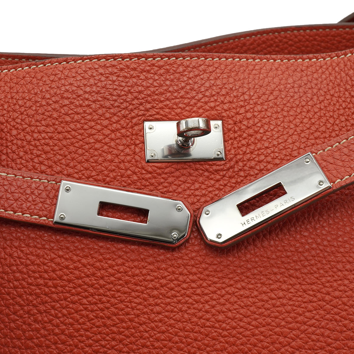 HERMES SO KELLY 26 SANGUINE TOGO SHOULDER BAG 2011 SQUARE O PALLADIUM HARDWARE 90335580