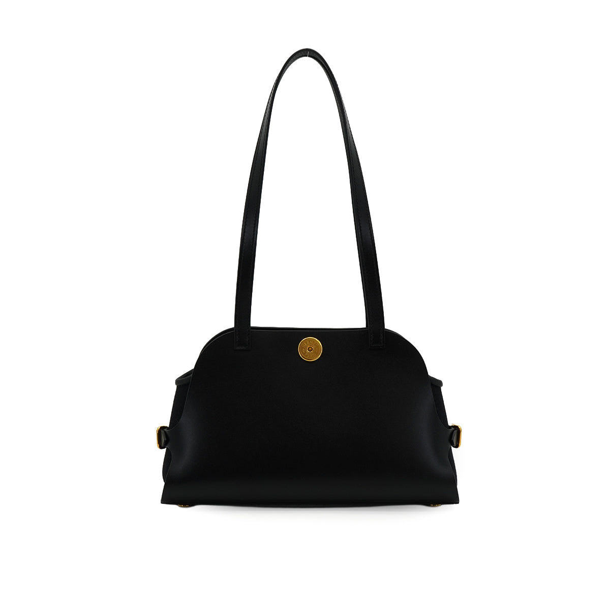 HERMES TABLIER SELLIER BLACK VACHE HUNTER SWIFT TOILE MILITAIRE 2025 K STAMP GOLD HARDWARE 90332562