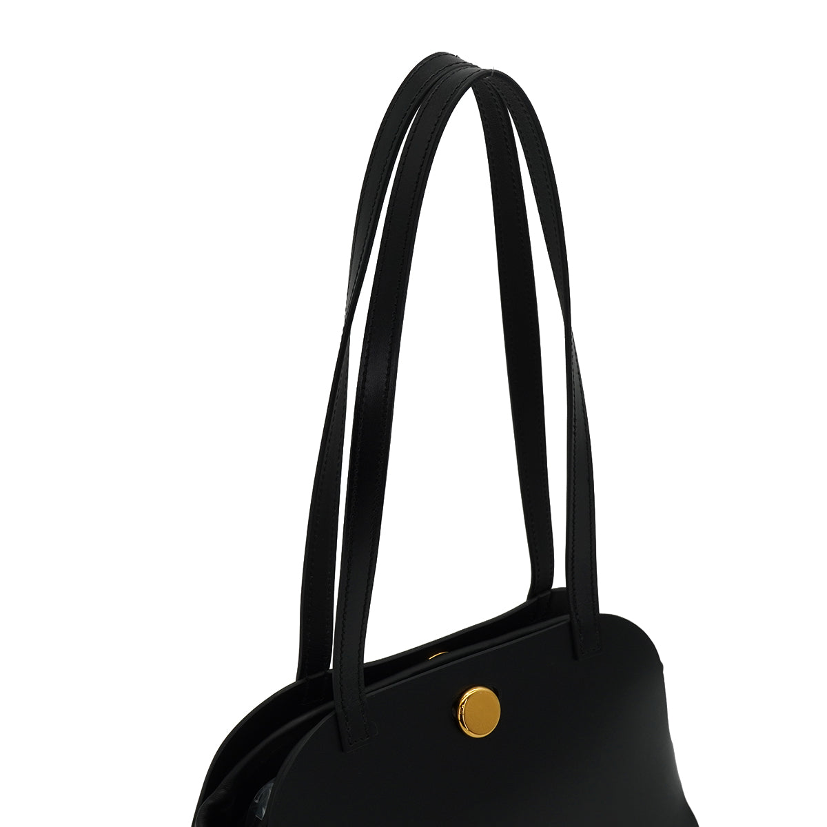 HERMES TABLIER SELLIER BLACK VACHE HUNTER SWIFT TOILE MILITAIRE 2025 K STAMP GOLD HARDWARE 90332562