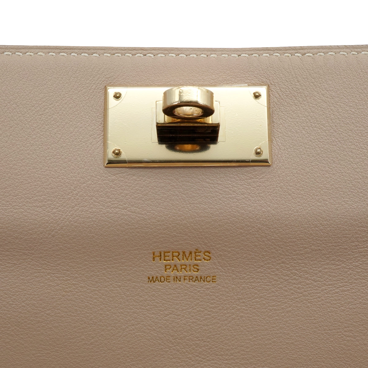 HERMES TOOLBOX 20 ETOUPE DOBRIS 2012 SQUARE P GOLD HARDWARE 90350191