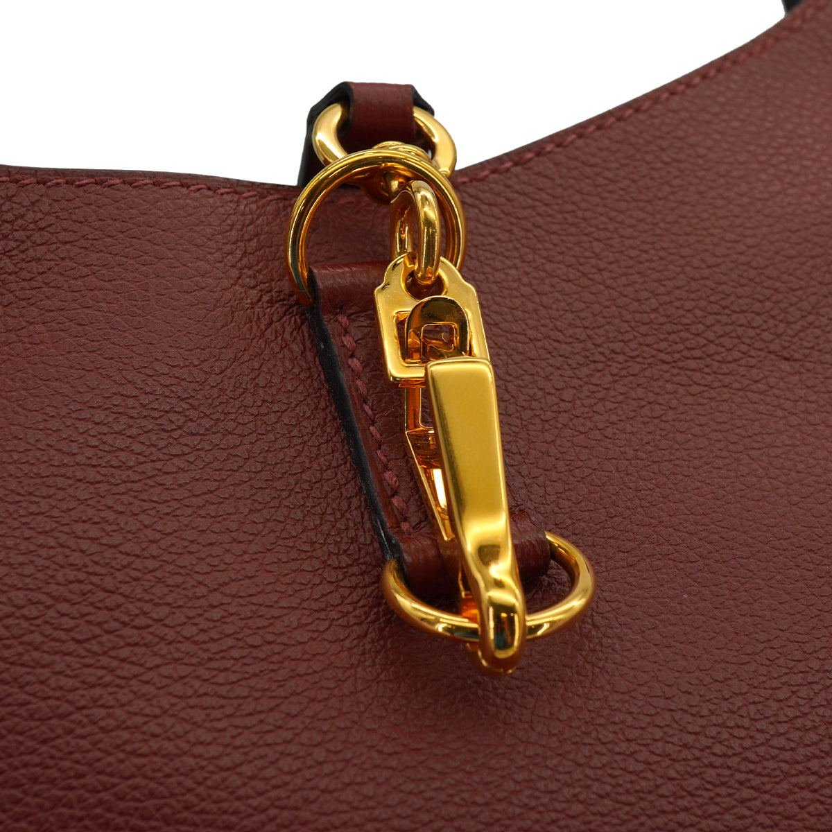 HERMES TRIM DUO 24 ROUGE H EVER COLOR SHOULDER BAG 2020 Y STAMP GOLD HARDWARE 90326841