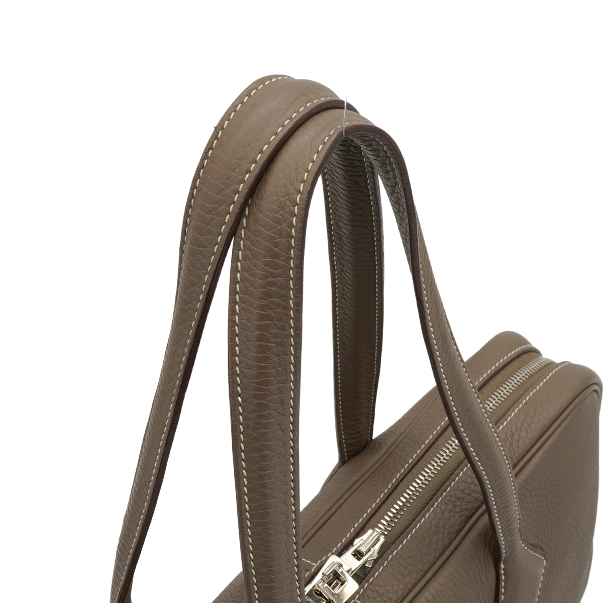 HERMES VICTORIA ELAN 38 ETOUPE TAURILLON CLEMENCE HAND BAG 2012
