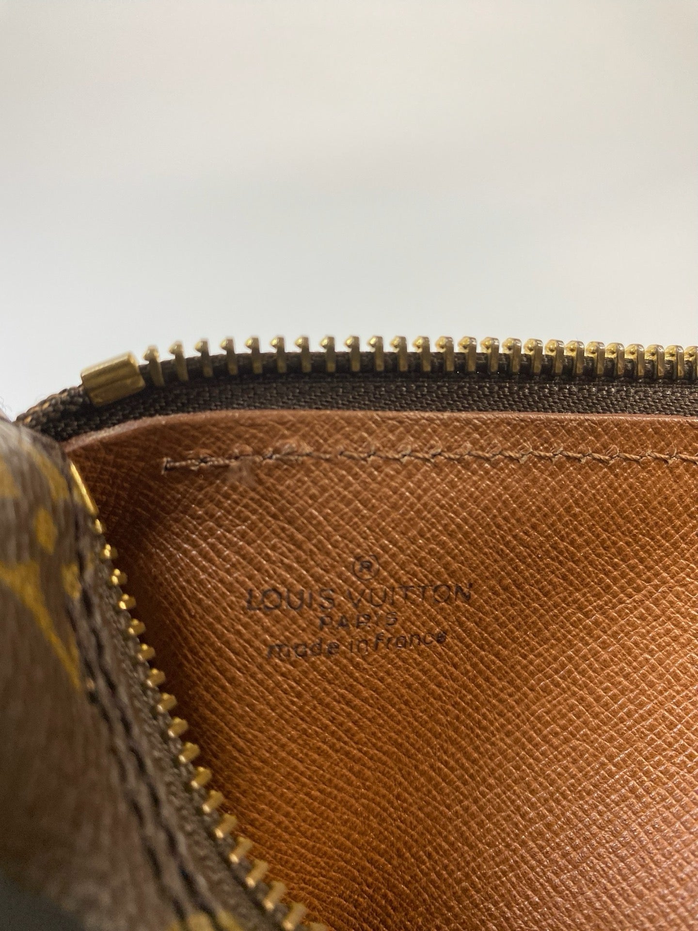 Louis Vuitton Papillon 26 handbag detail