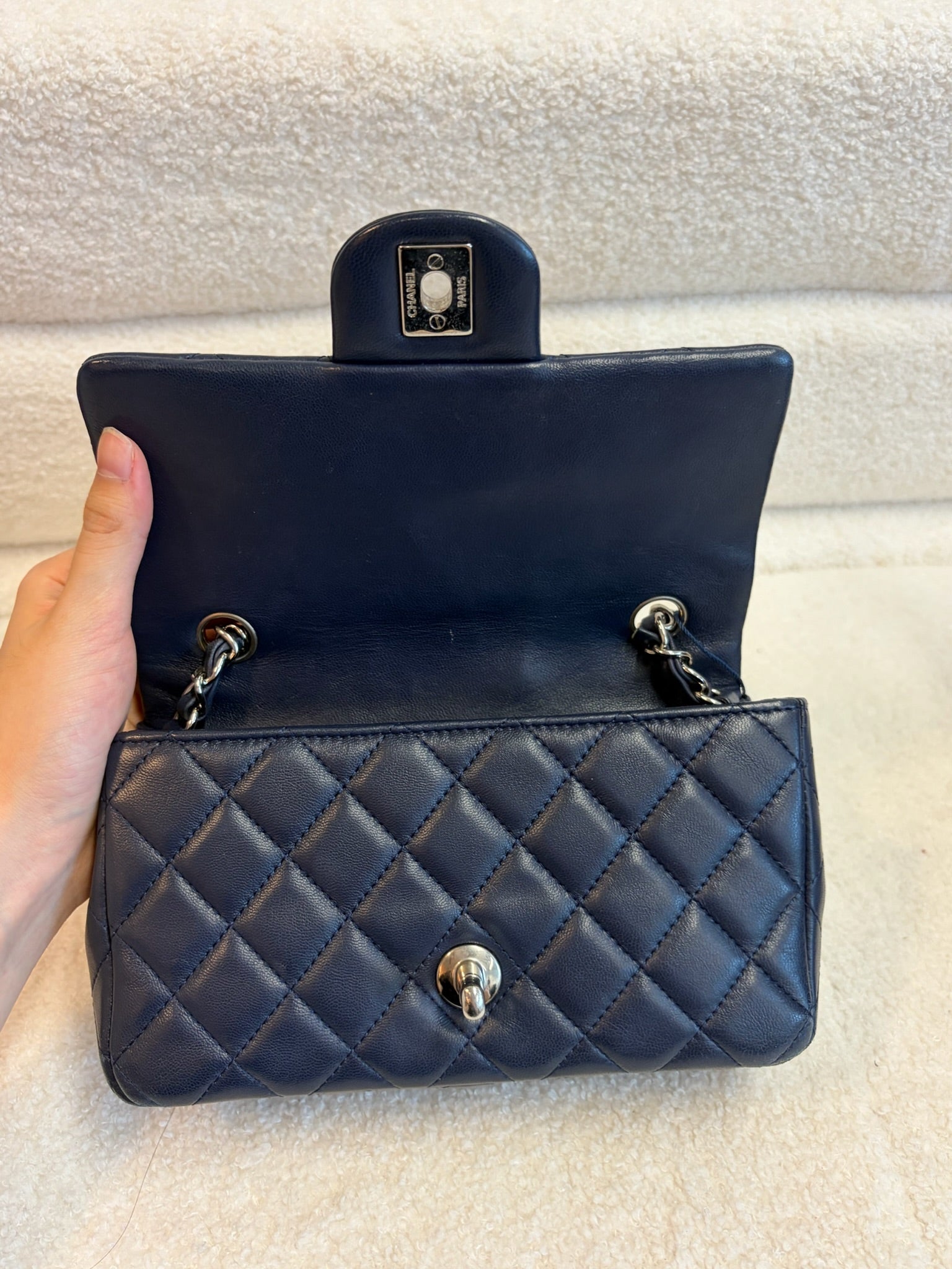 Chanel Mini Rectangle Classic Flap black image 6