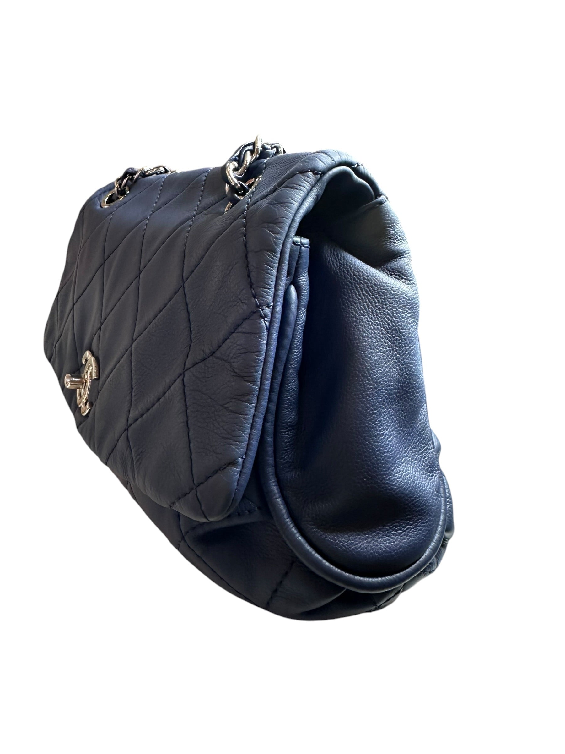 Chanel Navy Blue Flap Bag