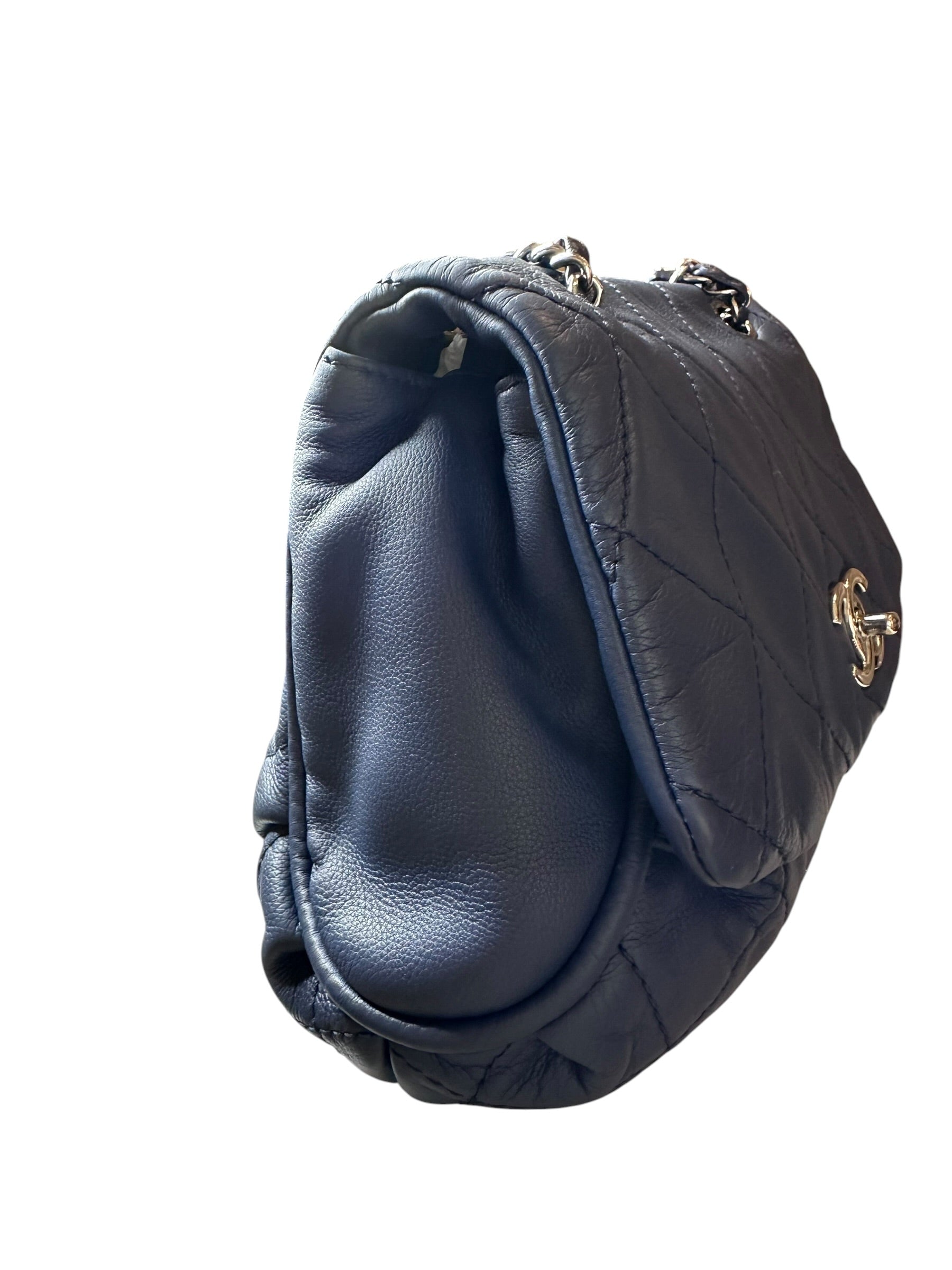 Chanel Navy Blue Flap Bag
