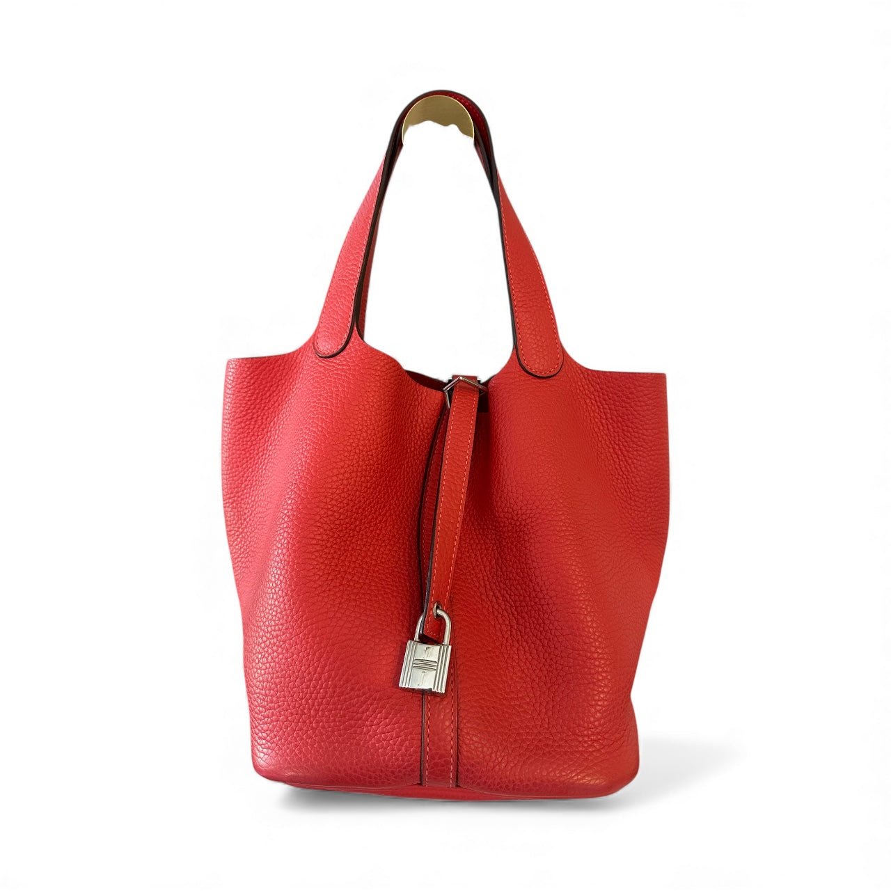 Hermes Picotin 22cm Bag in Red Clemence