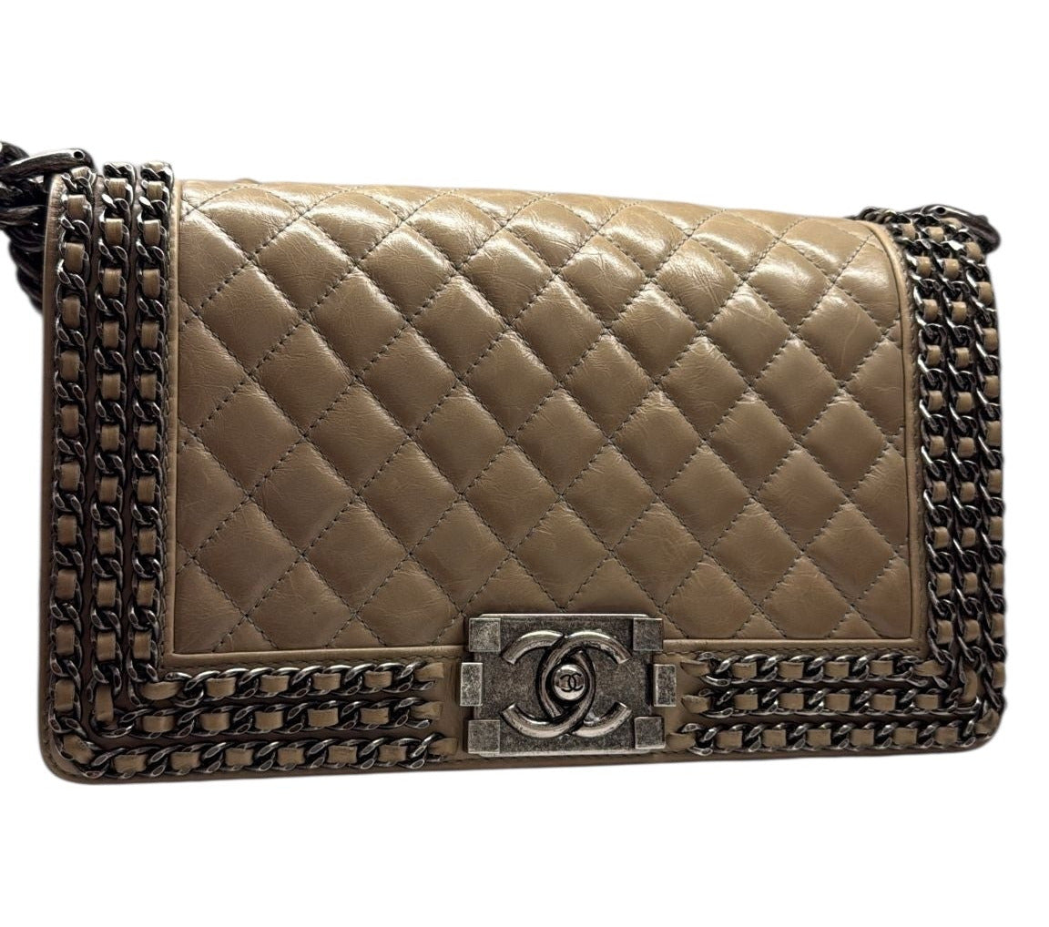 Chanel Boy Bag with Chain Detail
