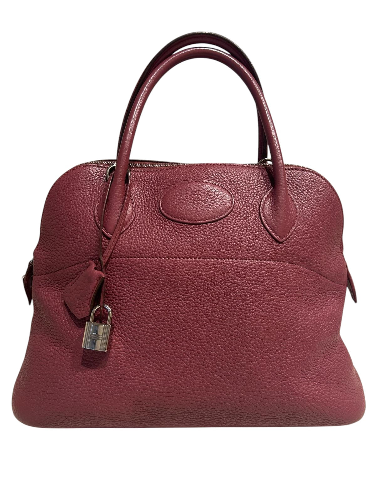 Hermes Bolide 31 Dark Rose Pink with SHW