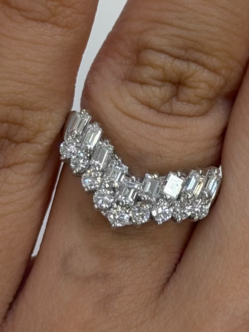 Diamond Ring 1.03 in Pt900 (JJ11187) JJC1394