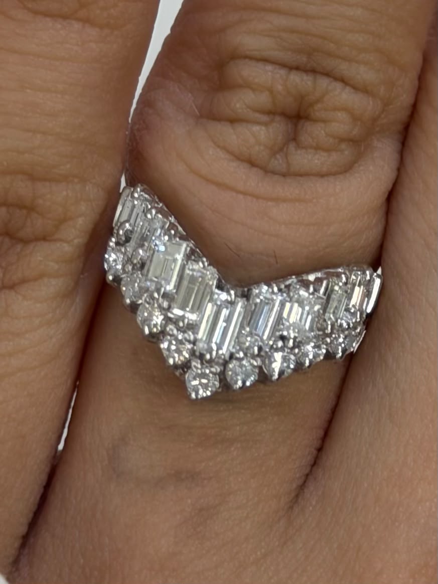 Diamond Ring 1.0 in Pt900 (JJ10786) JJC1395