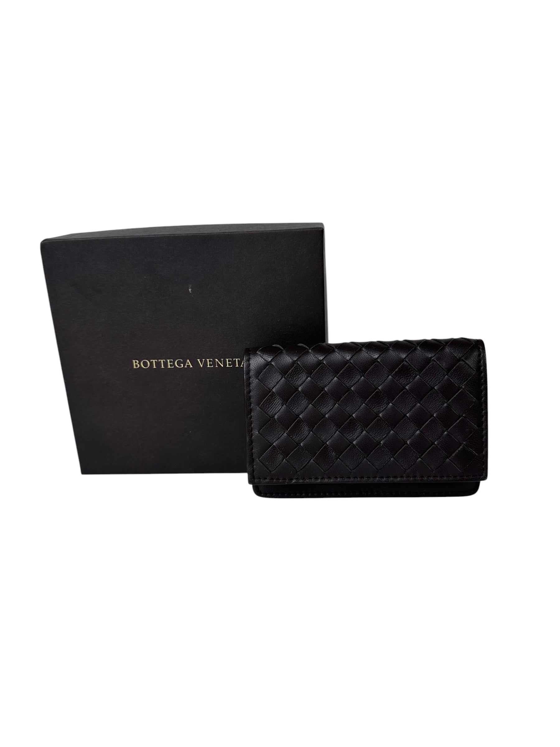 Bottega Veneta Brown Intercatto Wallet