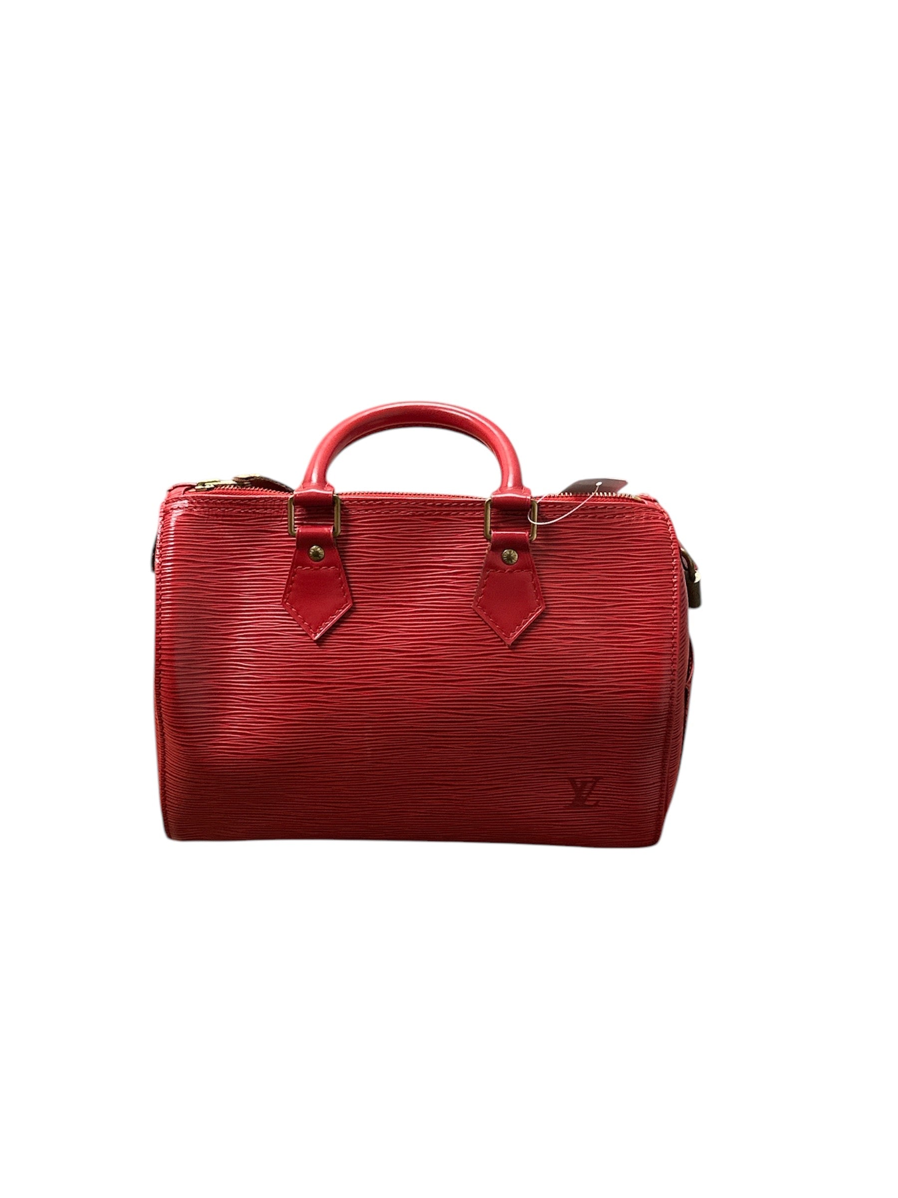 LOUIS VUITTON Epi Speedy 25 Red B1113Y2EXY