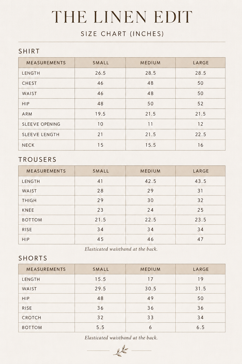 The Linen Edit Shorts Set