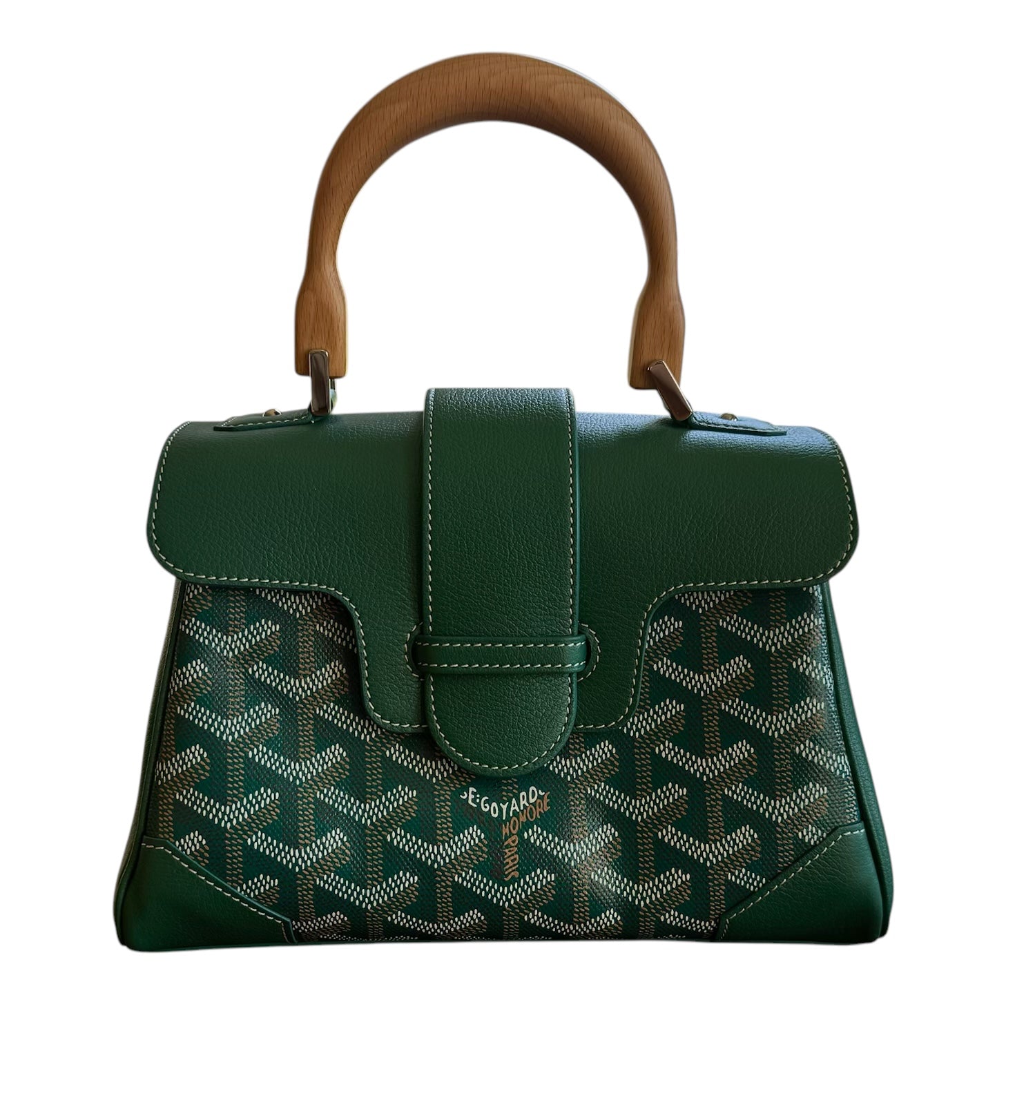 Goyard Saigon Mini Green - Full Set