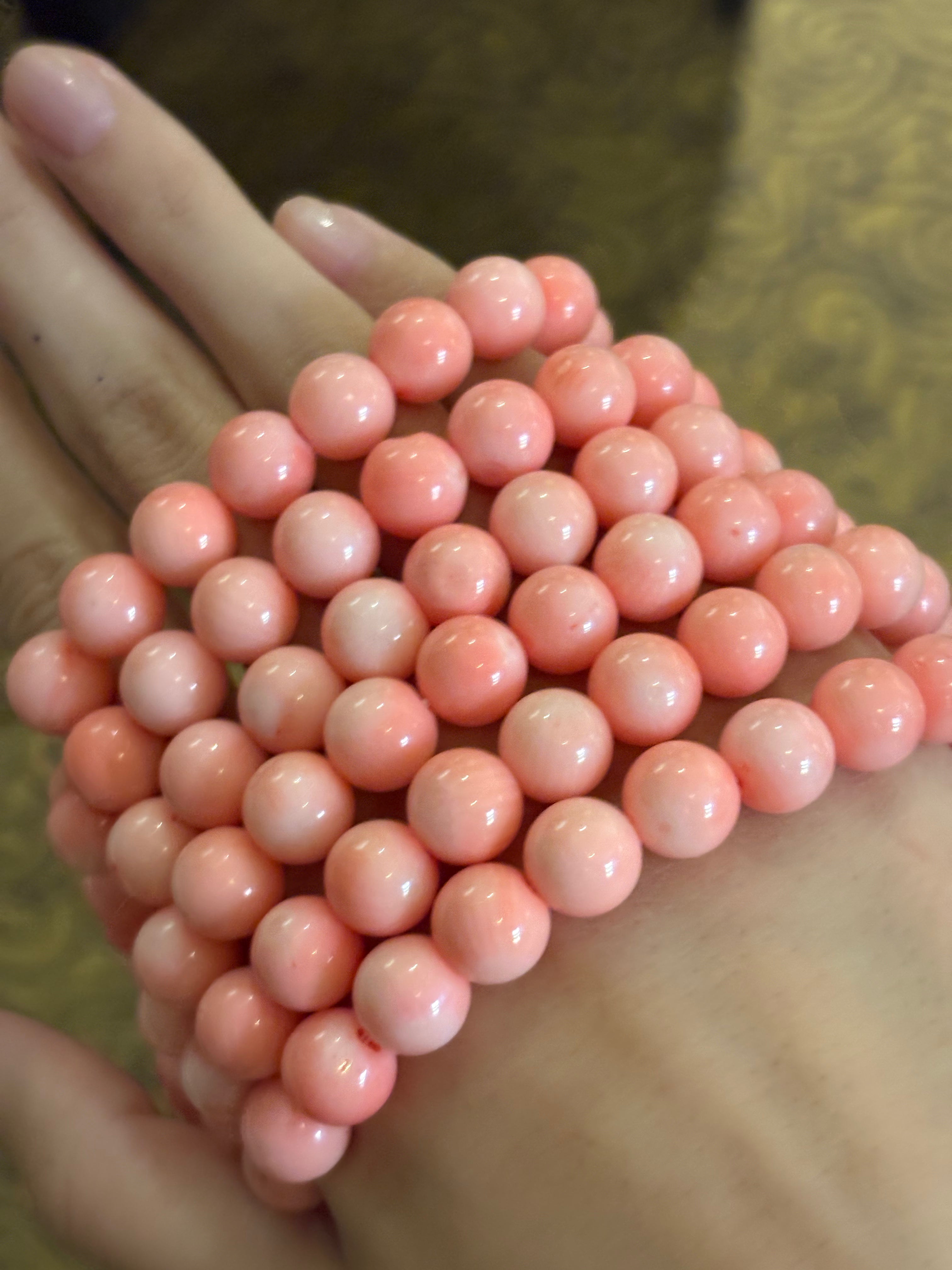 Pink Coral strand 10mm 15.5inch #20 DXBCS4798