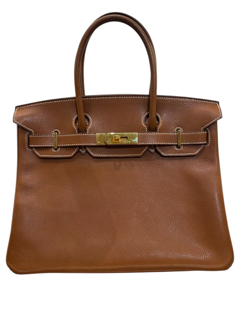 Hermes Birkin 30cm Barenia with GHW