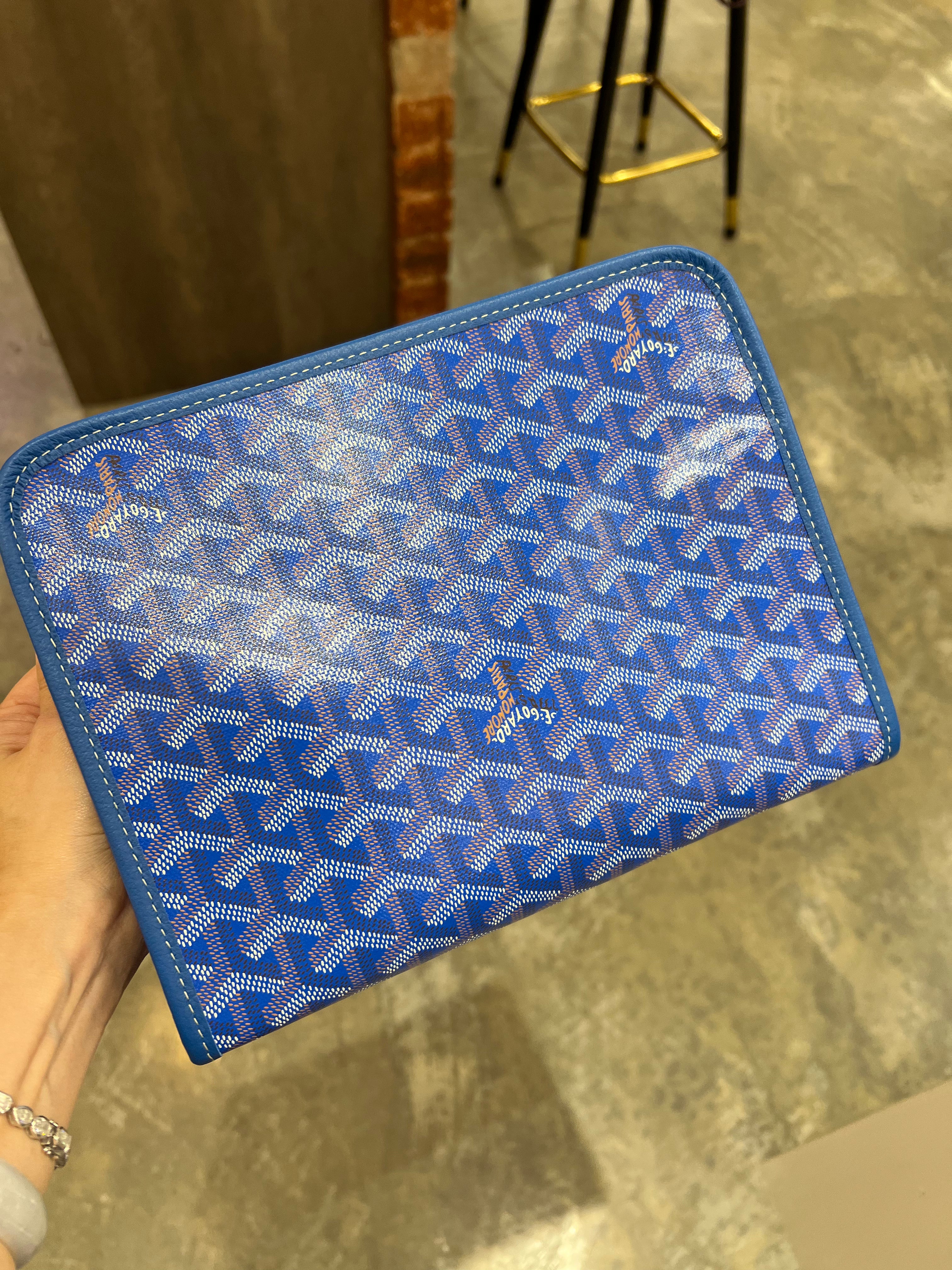 Goyard Blue MM Toiletries Bag SYC1927