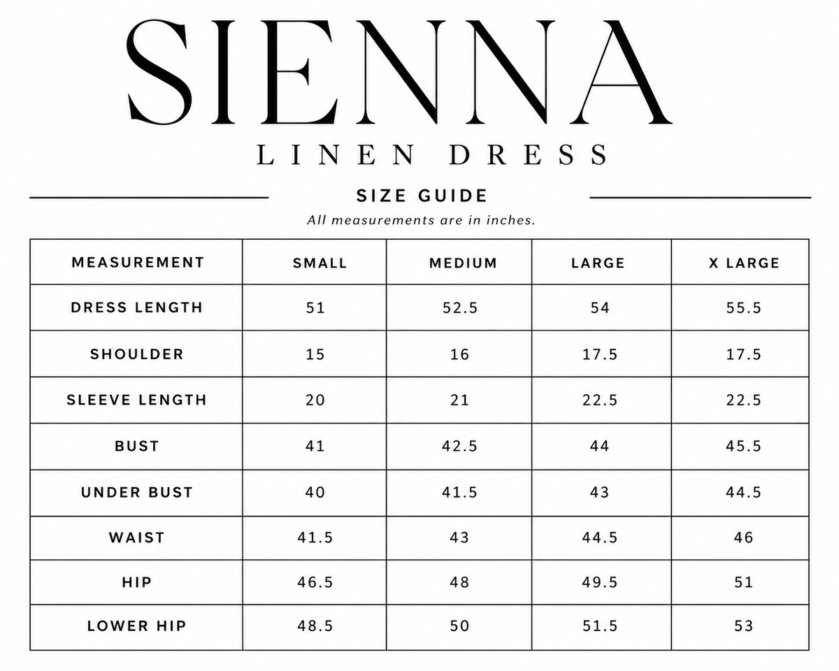 Sienna Linen Dress