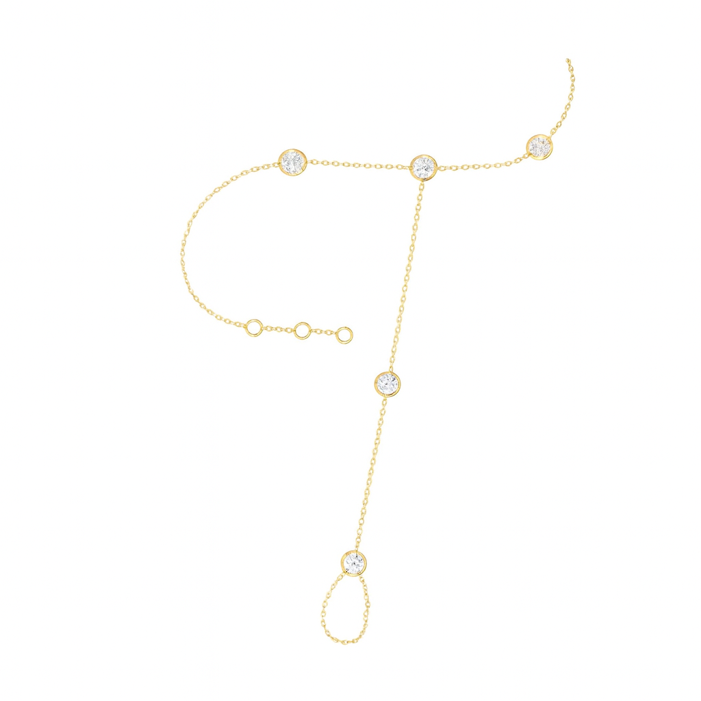 Sabrina Classic Hand Chain - YG DXBS5642