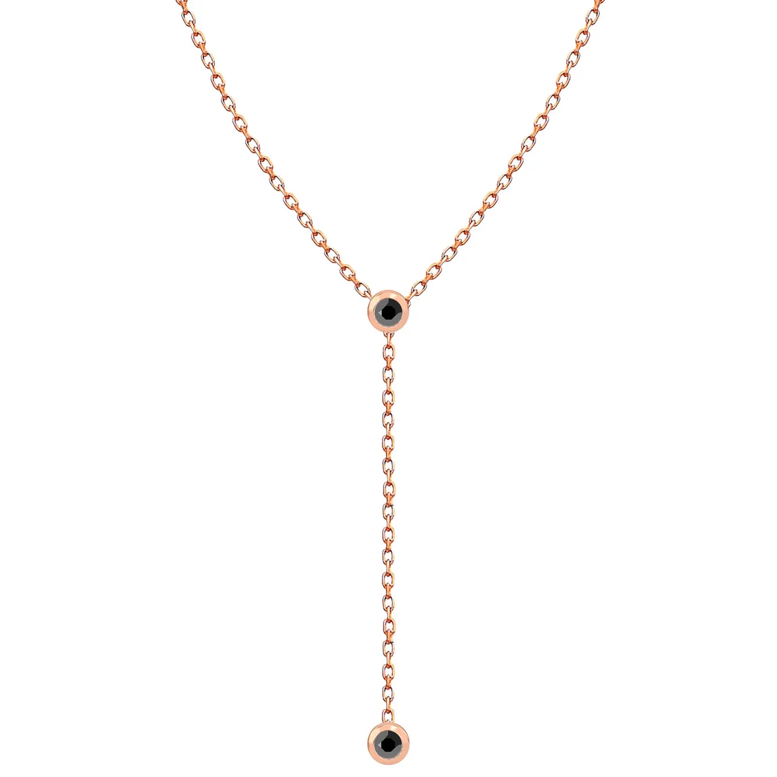 Black Diamond Necklace - RG DXBS5651