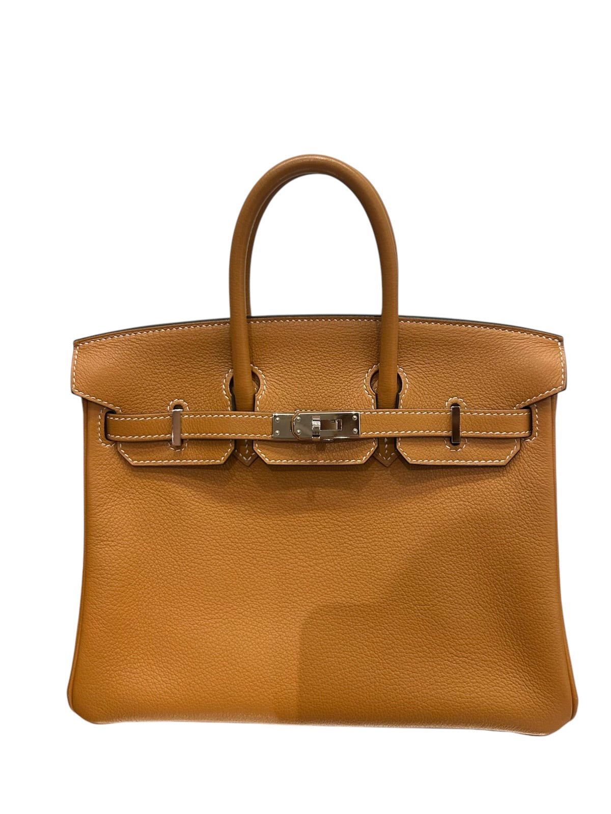 Hermes Birkin 25 Toffee with PHW - Full Set - Y Stamp
