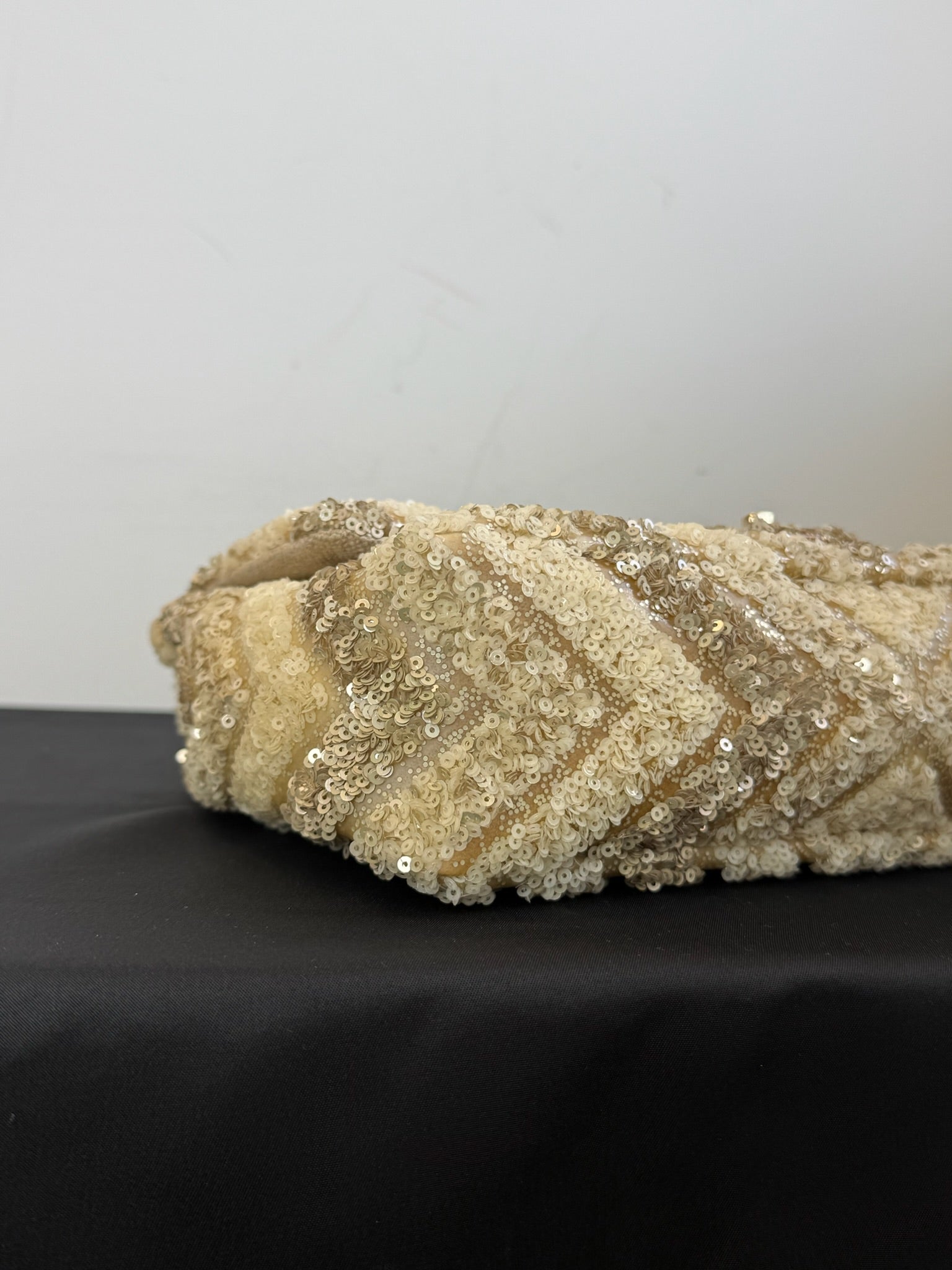 Chanel Medium Classic Flap Bag Gold Sequin