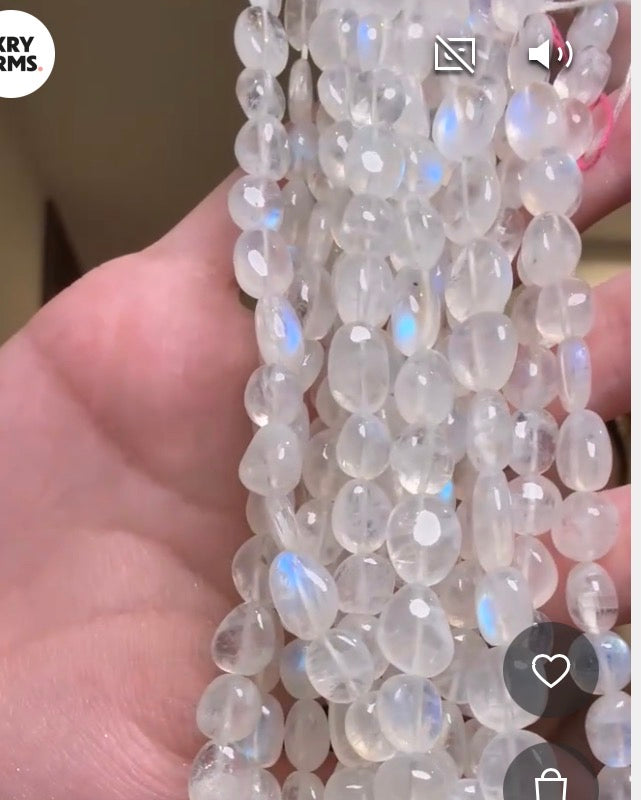 Moonstone Beads Smooth DXBCS4497