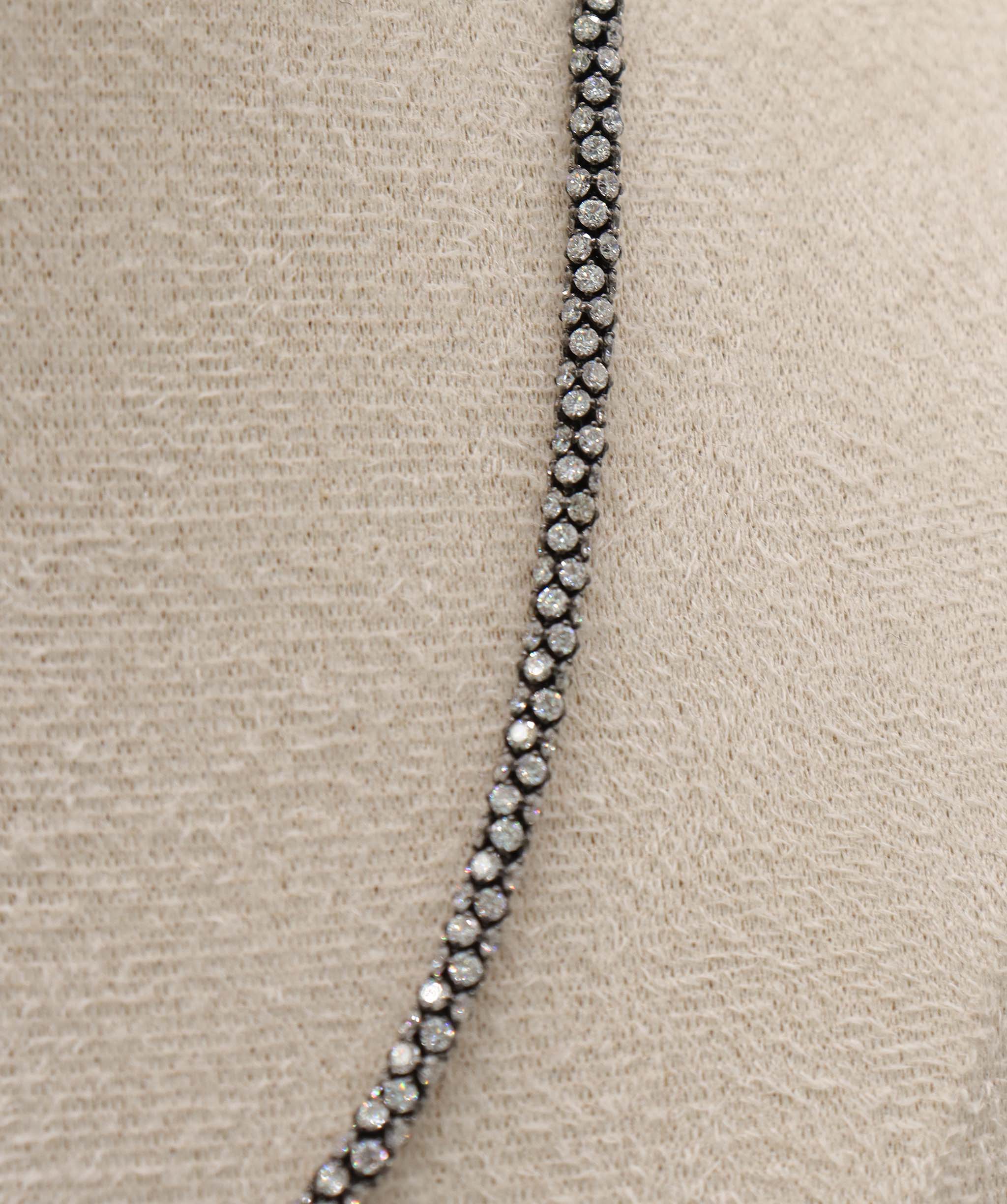 16.70ct DIAMOND WH SD (G/VS) NECKLACE C13168