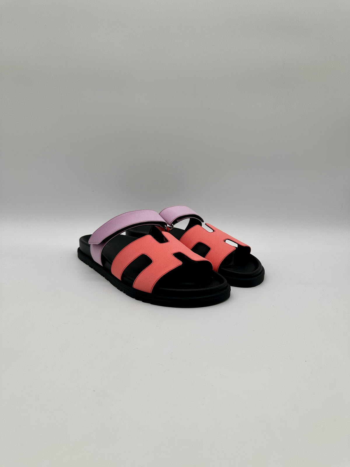 Hermès Chypre Sandal Rose pêche/violet pétale