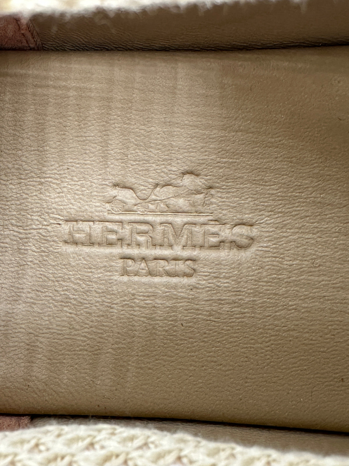 Hermès Kiatsu Sneaker Beige Lin/Naturel