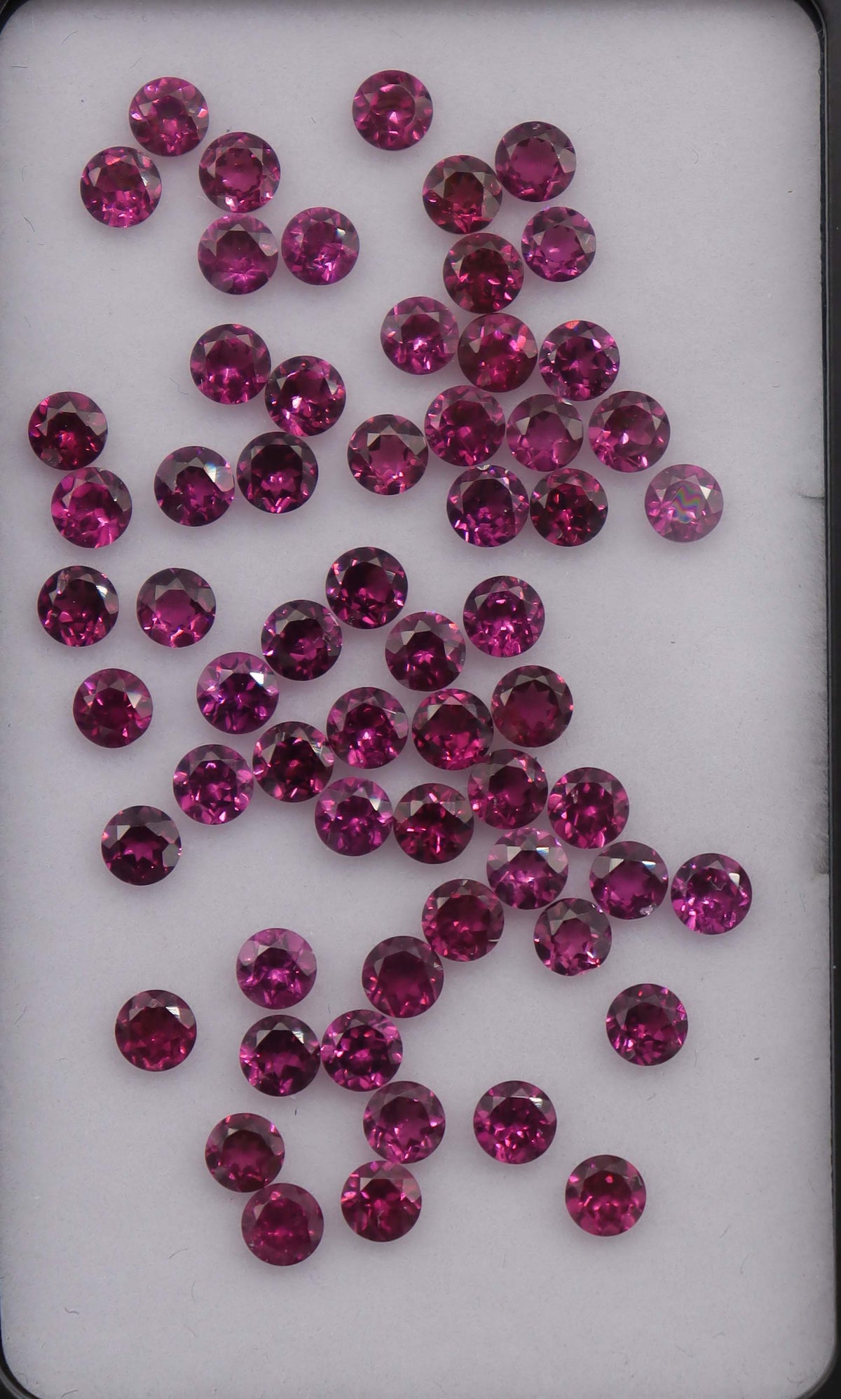 14.60ct Pinkish Rhodolite Set 4 DXBS5241