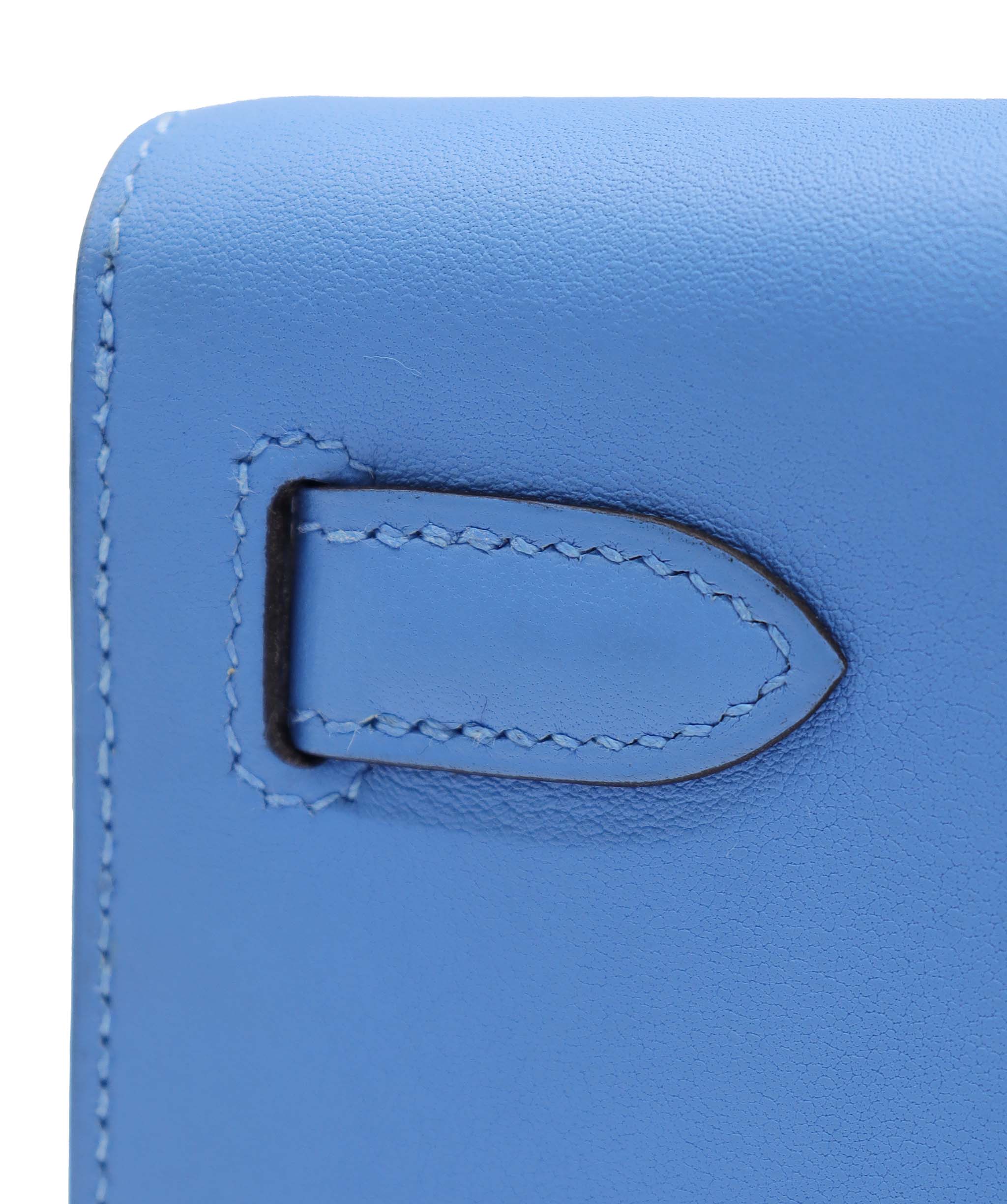 Hermes Kelly cut blue paradise PHW swift DXBS6334
