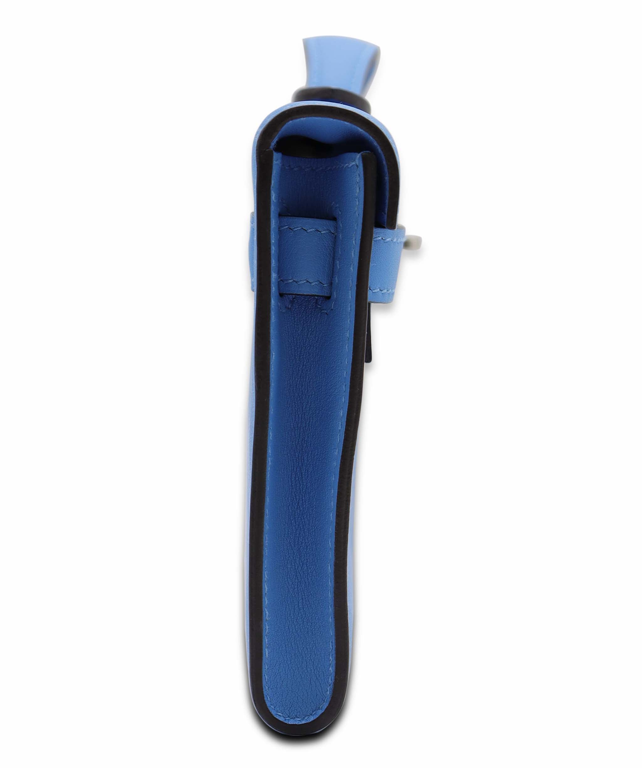 Hermes Kelly cut blue paradise PHW swift DXBS6334