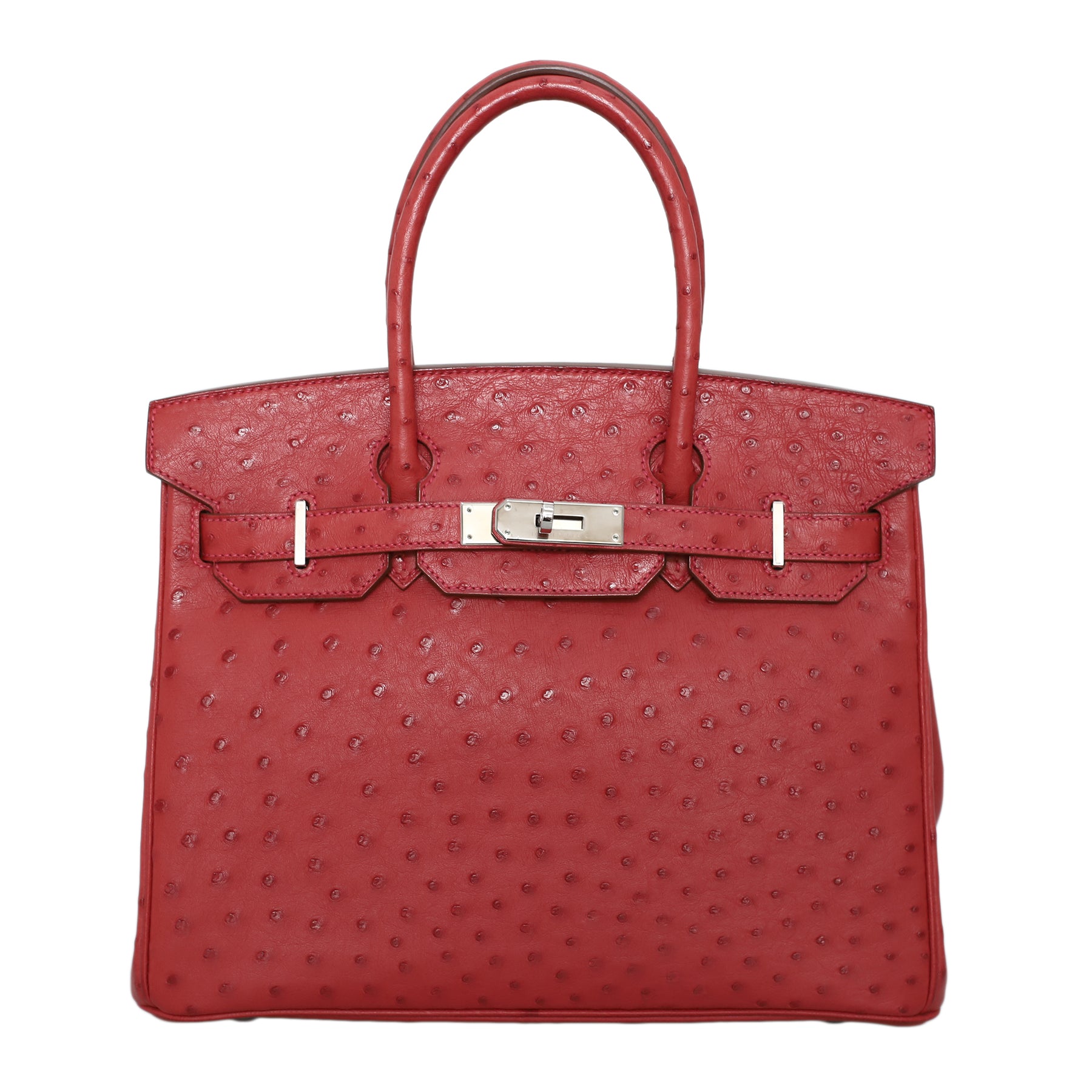 Hermès Ostrich Birkin 30 Bag HER08252B