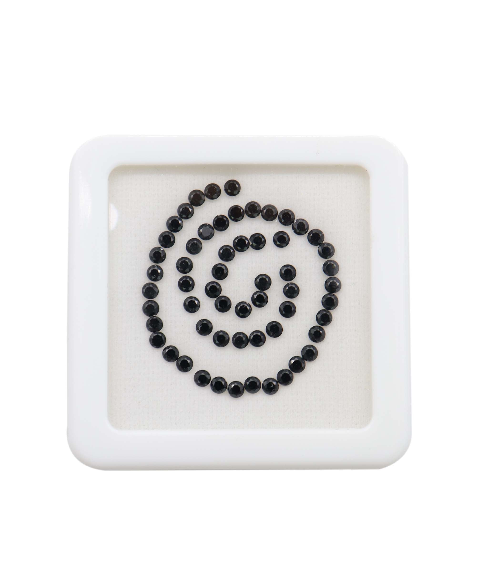 5.94ct Black Spinel  Lot DXBCS3307