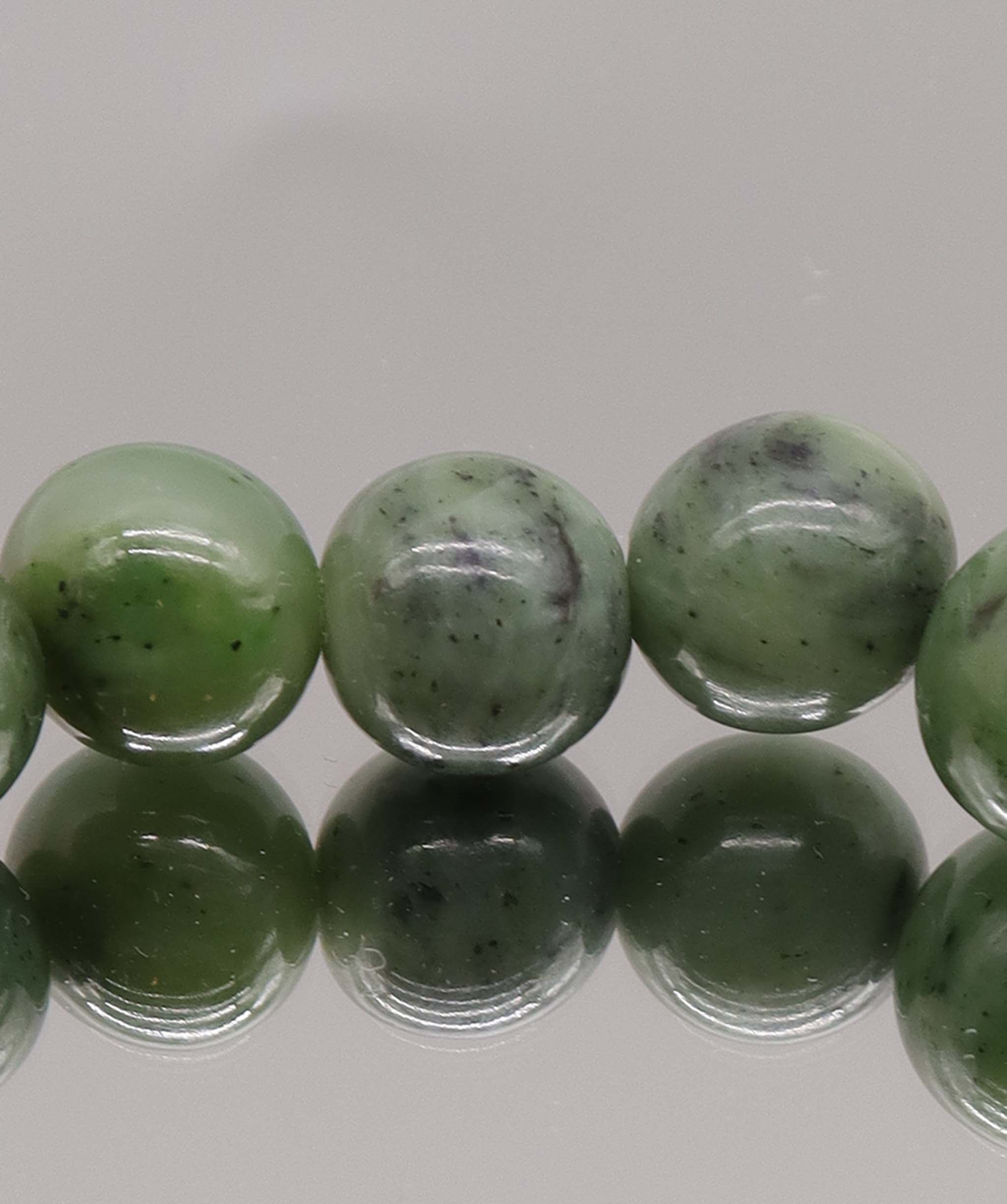 240ct Natural Siberian Jade Bracelet D12.4mm-13.4mm DXBCS2221