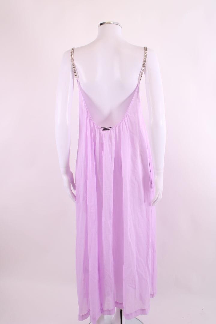 Stella McCartney S/S Falabella Chain Strap Dress Lilac S