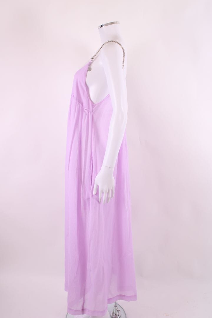 Stella McCartney S/S Falabella Chain Strap Dress Lilac S